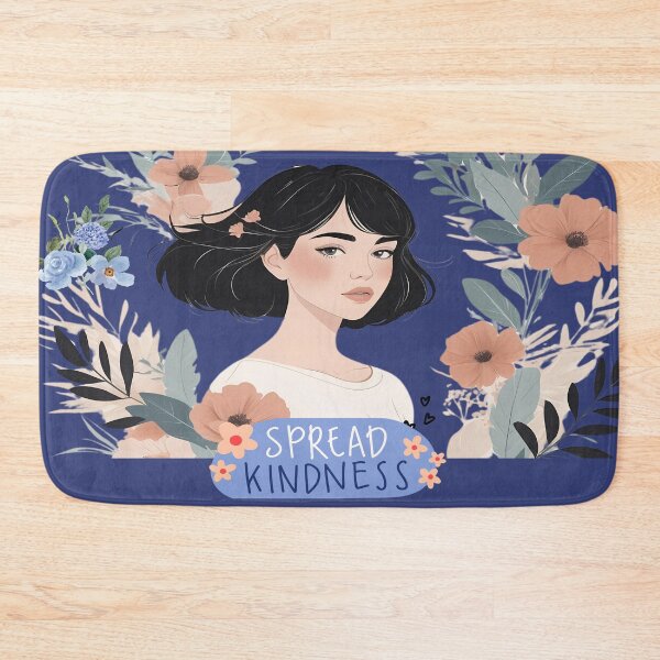 Item preview, Spread Kindness Floral Design – Inspirational Botanical Art for Journals, Stickers & Home Decor designed and sold by Karina Creative Studio.