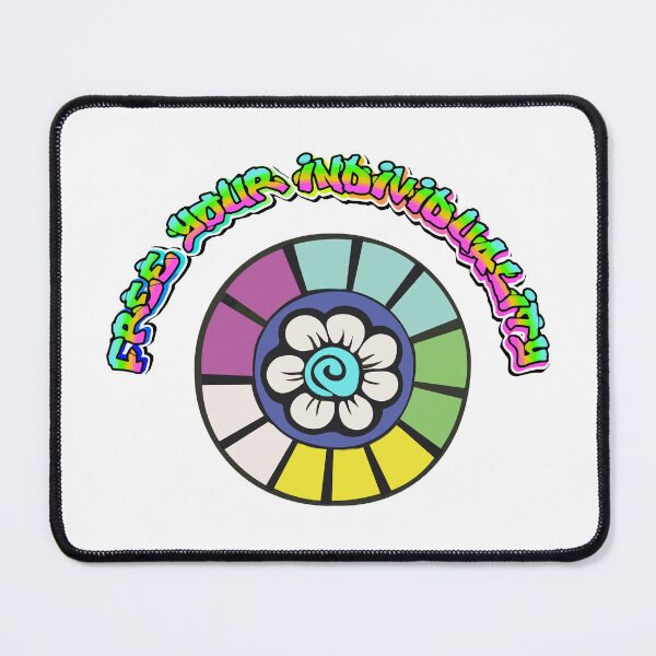 Item preview, Multicolor Flower Art – Free Your Individuality designed and sold by Birdyellow.