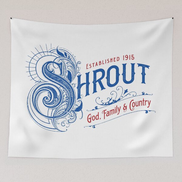 Item preview, Shrout Family Logo designed and sold by hillbillywood.