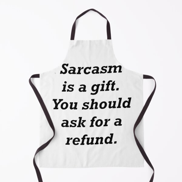 Item preview, Sarcasm is a gift. designed and sold by rockopaolo.