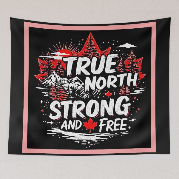Item preview, Strong Free True North designed and sold by Health And Fitness Posts e-Store.