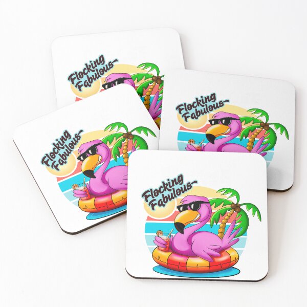 Item preview, Flocking Fabulous Flamingo designed and sold by LouPons.