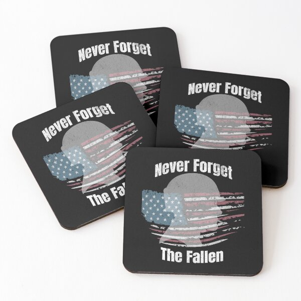Item preview, Never forget the Fallen Memorials Day  designed and sold by Ant's Funny Apparel.