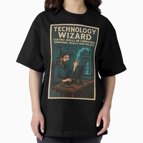 Item preview, Technology Wizard designed and sold by Shifts & Giggles.