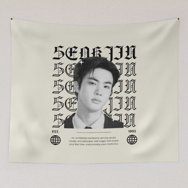 Item preview, BTS Jin Run Seokjin Tour Solo Echo, Kim Seokjin, BTS Merch, I Purple You, Borahae, Bangtan, Gift for Army, Kpop Merch designed and sold by matchakpop.