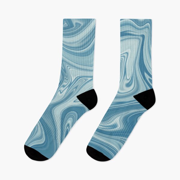 Item preview, Ocean Blue Marble Swirl Abstract Art Design designed and sold by onesarcastic.