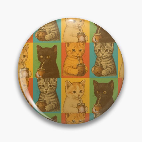 Item preview, Materos Kittens - Feline Pop Art designed and sold by Sofiabenit1.