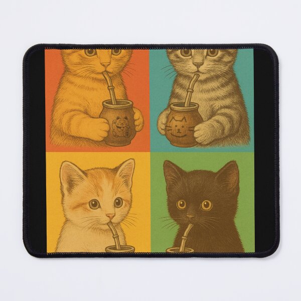 Item preview, Materos Kittens - Feline Pop Art designed and sold by Sofiabenit1.