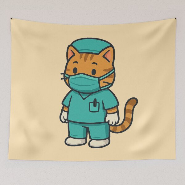 Item preview, Ginger Cat Surgeon  designed and sold by Brontox.