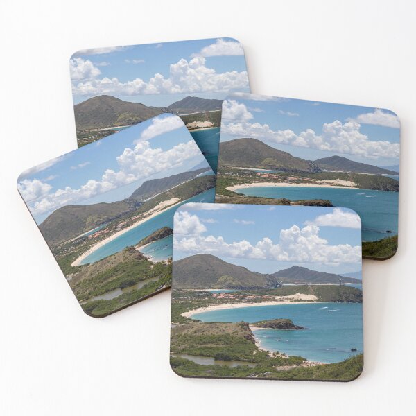 Item preview, Mountain View of a Blue Beach in Margarita Island designed and sold by Ana Zambrano Photography.