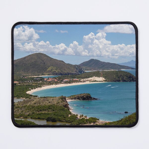 Item preview, Mountain View of a Blue Beach in Margarita Island designed and sold by Ana Zambrano Photography.