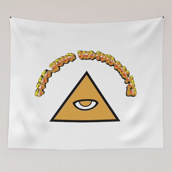 Item preview, Mystic Pyramid with Eye Art – Free Your Individuality designed and sold by Birdyellow.