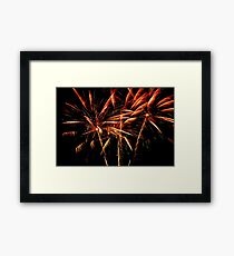Wallpaper. Salute like palm trees. Independent Day Framed Print