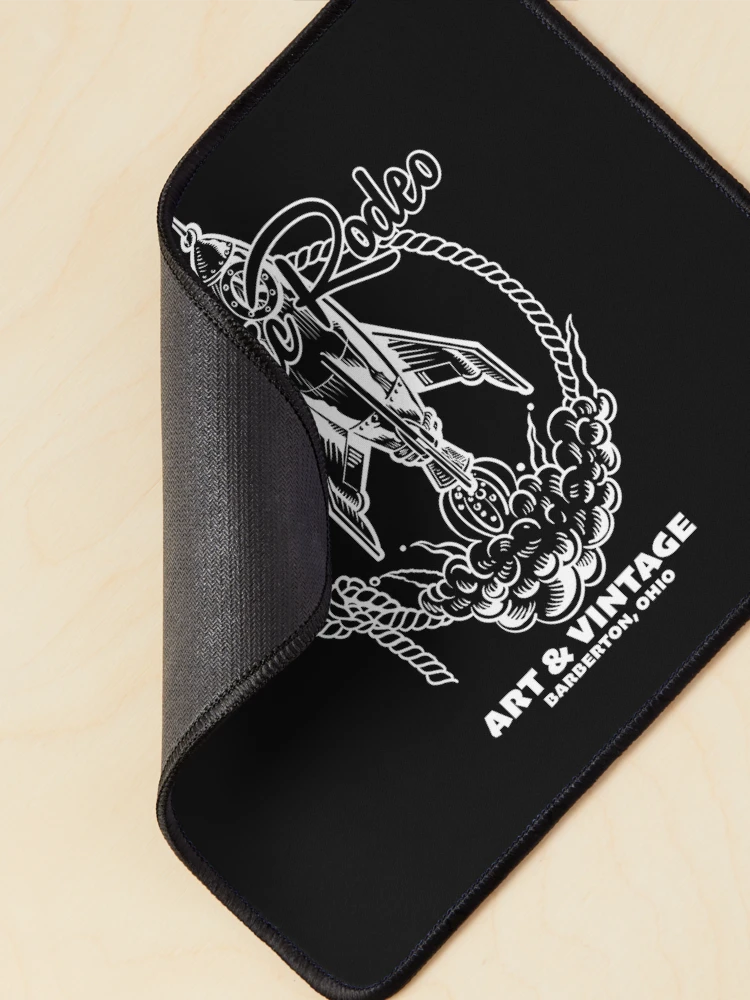 Thumbnail 2 of 5, Mouse Pad, Atomic Rodeo White Line designed and sold by Atomic Rodeo.
