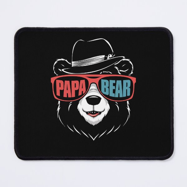 Item preview, Mens Papa Bear Face Sunglasses Papa Bear Lover Father's Day designed and sold by smartrocket.