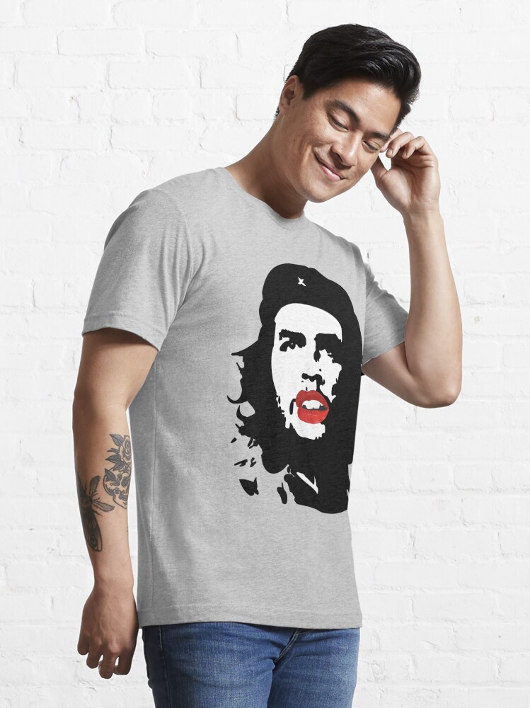 Che Guevara psychedelic wings short sleeve white T-shirt