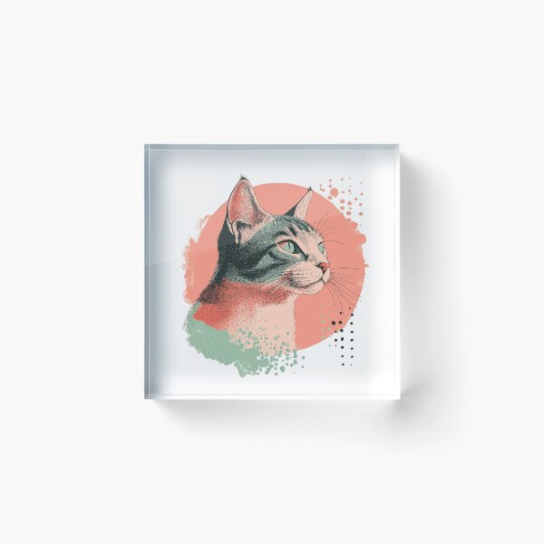 Item preview, Minimalist Cat designed and sold by reddogbuckeye.