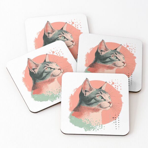 Item preview, Minimalist Cat designed and sold by reddogbuckeye.