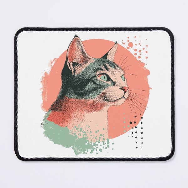 Item preview, Minimalist Cat designed and sold by reddogbuckeye.