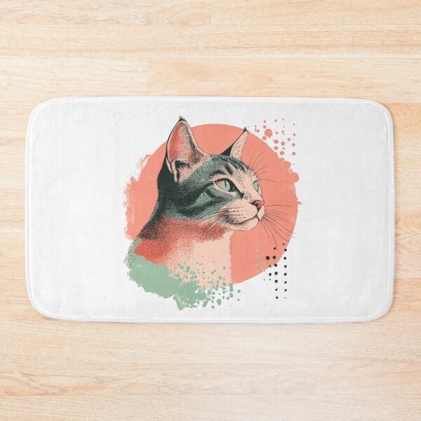 Item preview, Minimalist Cat designed and sold by reddogbuckeye.