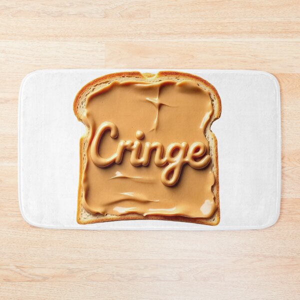 Item preview, Cringe Toast – Peanut Butter Edition designed and sold by BeamiCreations.