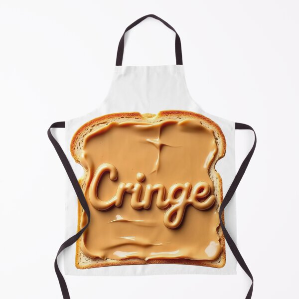 Item preview, Cringe Toast – Peanut Butter Edition designed and sold by BeamiCreations.