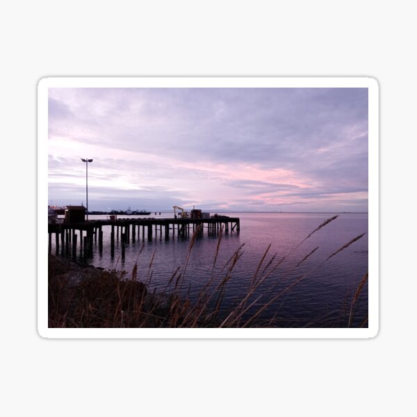 Item preview, Dock At Sunset designed and sold by WilfuerM.