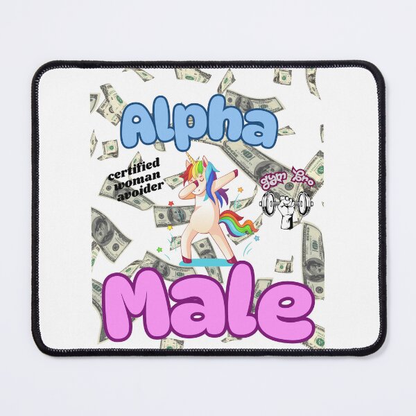 Item preview, Alpha Male Unicorn Graphic designed and sold by mollyroseshop.