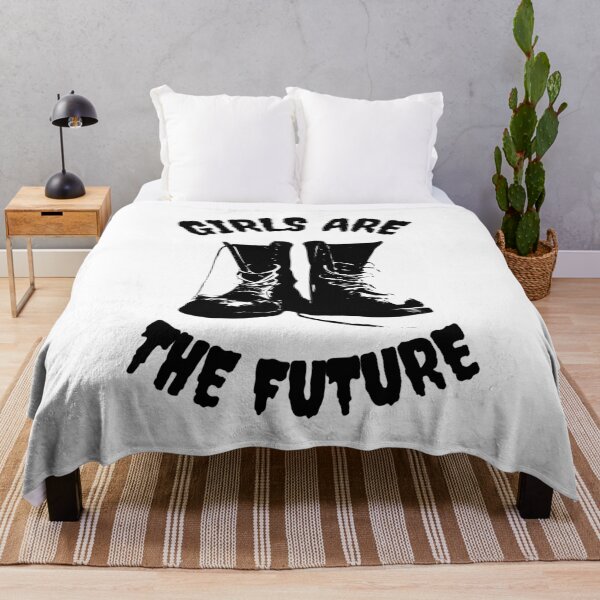 Item preview, "Girls Are the Future – Dancing Skeleton Girl Power" designed and sold by ruthoarabia.