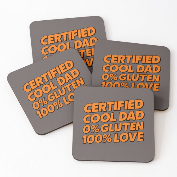 Item preview, Gluten-Free Cool Dad – 0% Gluten 100% Love designed and sold by tinytwist.