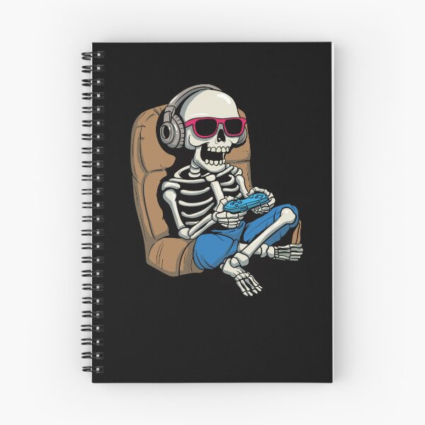 Item preview, Gamer Skeleton Halloween Video Game Player Skeleton Gamer Gear designed and sold by DynamicDesign.