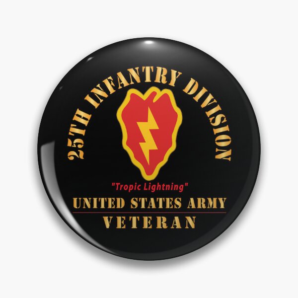 Item preview, Army - SSI - 25th Infantry Division - Tropic Lightning - US Army Veteran X 300 designed and sold by Military Insignia Products.