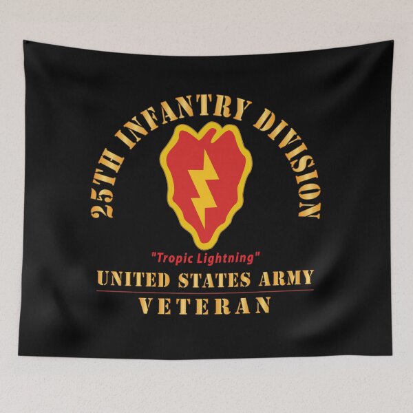 Item preview, Army - SSI - 25th Infantry Division - Tropic Lightning - US Army Veteran X 300 designed and sold by Military Insignia Products.