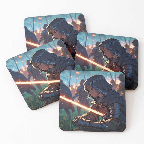 Item preview, Medieval warrior with light saber designed and sold by MerlinWear.