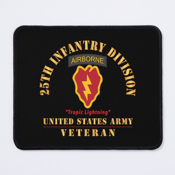 Item preview, Army - SSI - 25th Infantry Division  With text  - Tropic Lightning - US Army Veteran X 300 designed and sold by Military Insignia Products.