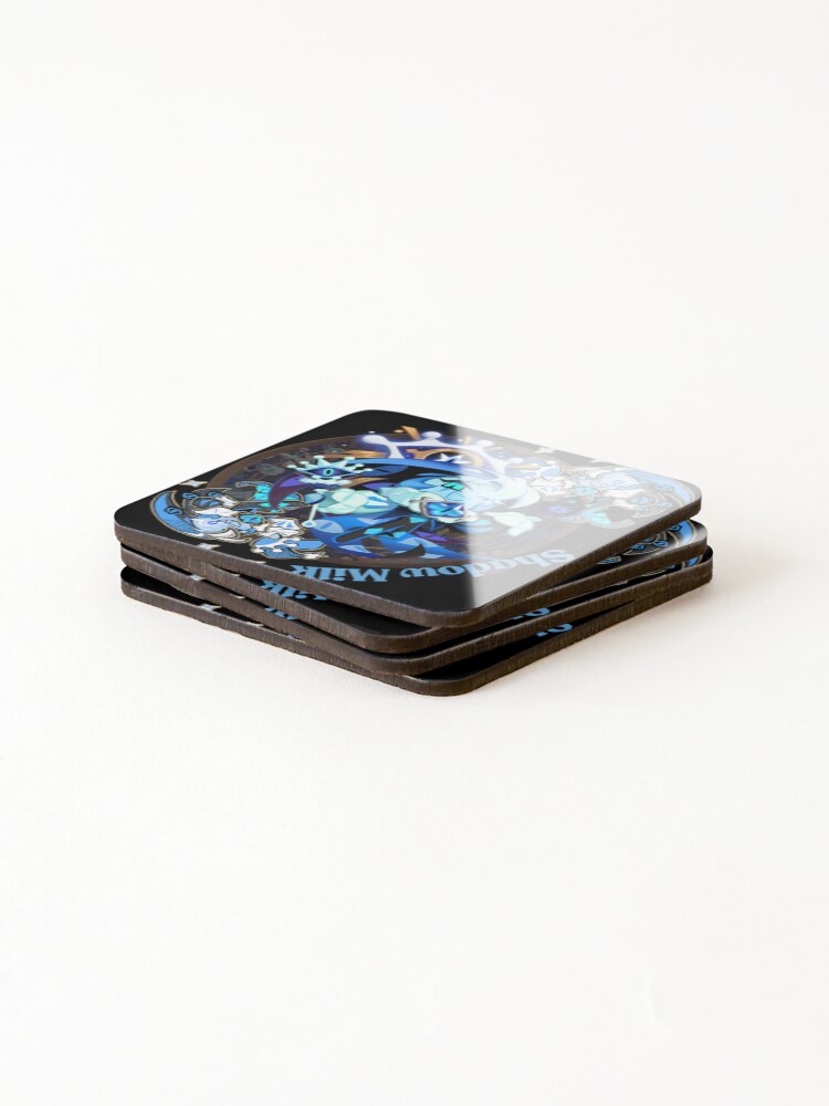 Thumbnail 4 of 5, Coasters (Set of 4), Shadow milk cookie  designed and sold by RottenMango129.
