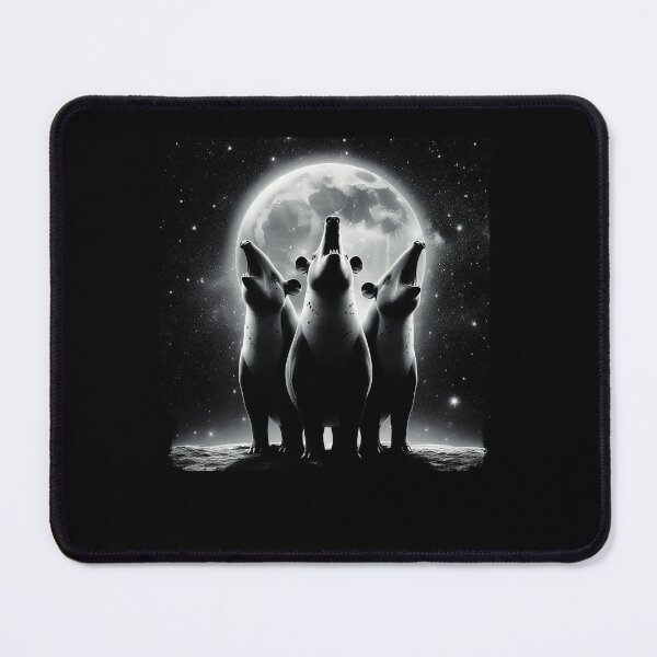 Item preview, Three Tapirs Howling at Moon Like Three Wolves Funny designed and sold by Kimberley King Art King Art.