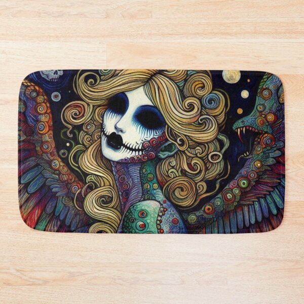 Item preview, Abstract Serpent Lady Art designed and sold by TheDarkWardrobe.