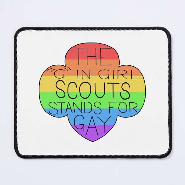 Item preview, The G in Girl Scouts- Gay Pride designed and sold by neon-in-the-night-time.