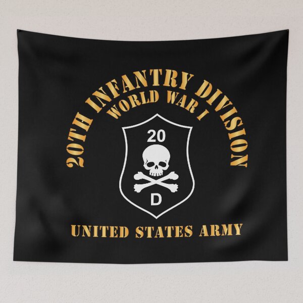 Item preview, Army - SSI - 20th Infantry Division  - WWI - US Army X 300 designed and sold by Military Insignia Products.