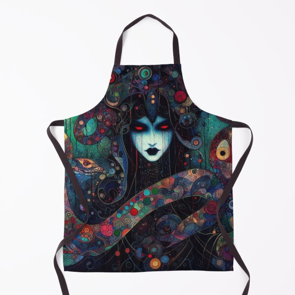 Item preview, Abstract Serpent Lady Art designed and sold by TheDarkWardrobe.