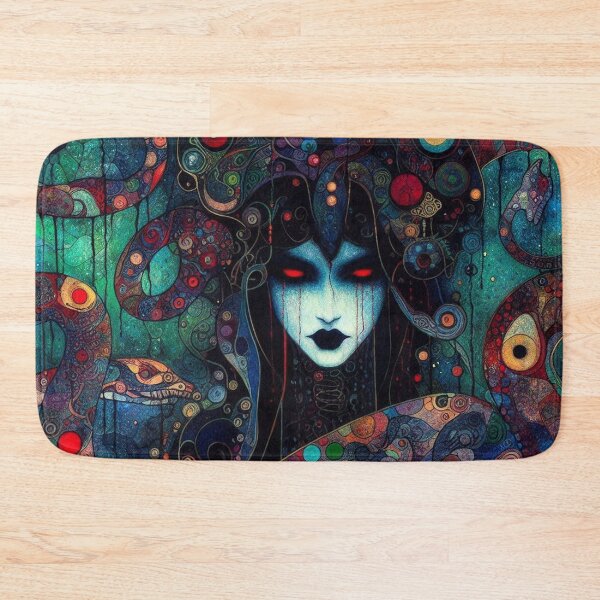 Item preview, Abstract Serpent Lady Art designed and sold by TheDarkWardrobe.