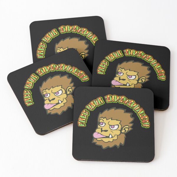Item preview, Crazy Monkey Art – Free Your Individuality designed and sold by Birdyellow.