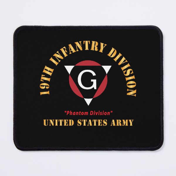 Item preview, Army - SSI - 19th Infantry Division - Phantom Division - US Army X 300 designed and sold by Military Insignia Products.