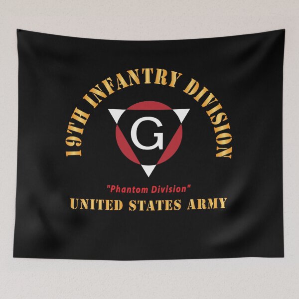 Item preview, Army - SSI - 19th Infantry Division  - Phantom Division - US Army X 300 designed and sold by Military Insignia Products.