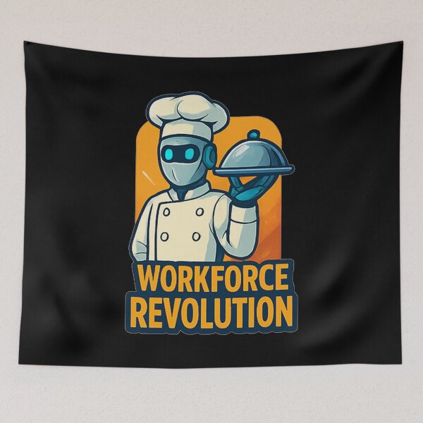 Item preview, Workforce Revolution designed and sold by okiiskandarart.