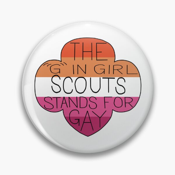 Item preview, The G in Girl Scouts- Lesbian Pride designed and sold by neon-in-the-night-time.