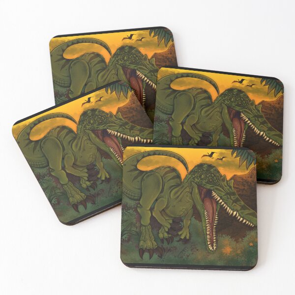 Item preview, Dino w/ background  designed and sold by elpolloloki.