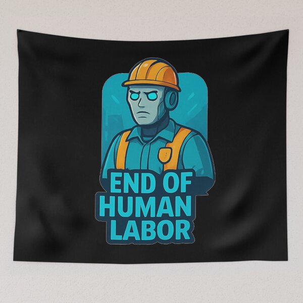 Item preview, End Of Human Labor designed and sold by okiiskandarart.