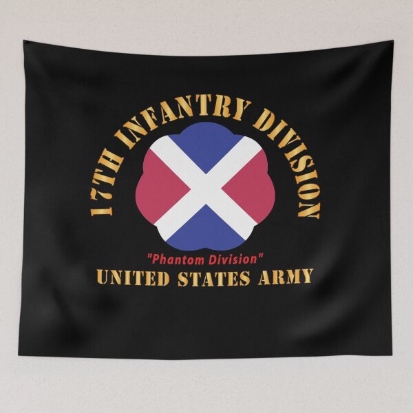 Item preview, Army - SSI - 17th Infantry Division  - Phantom Division - US Army X 300 designed and sold by Military Insignia Products.